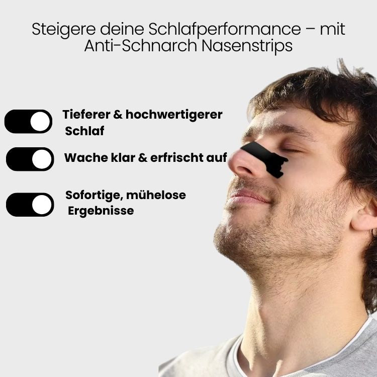 Anti-Schnarch Nasenstrips