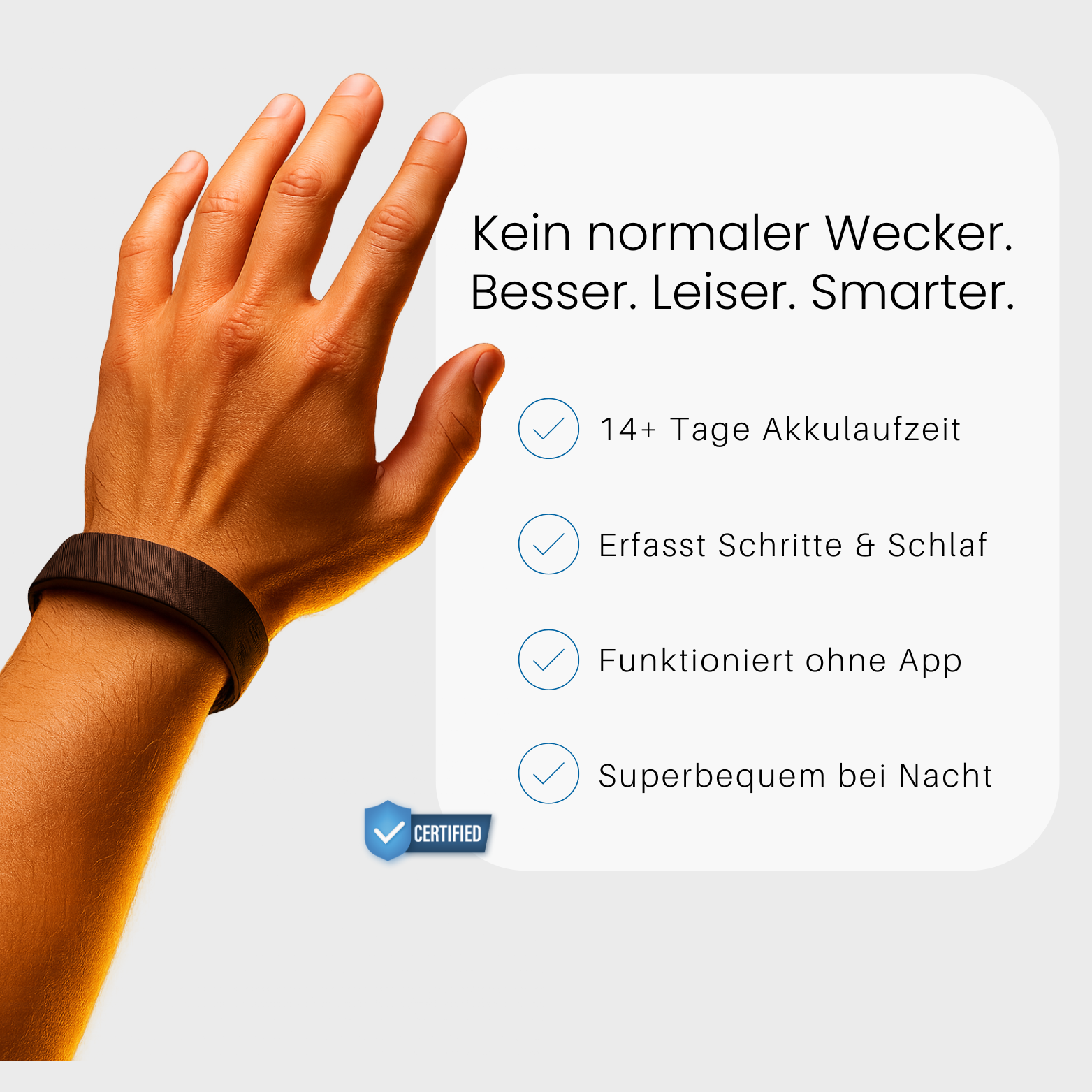 100% Aufwach-Wecker - dreamers