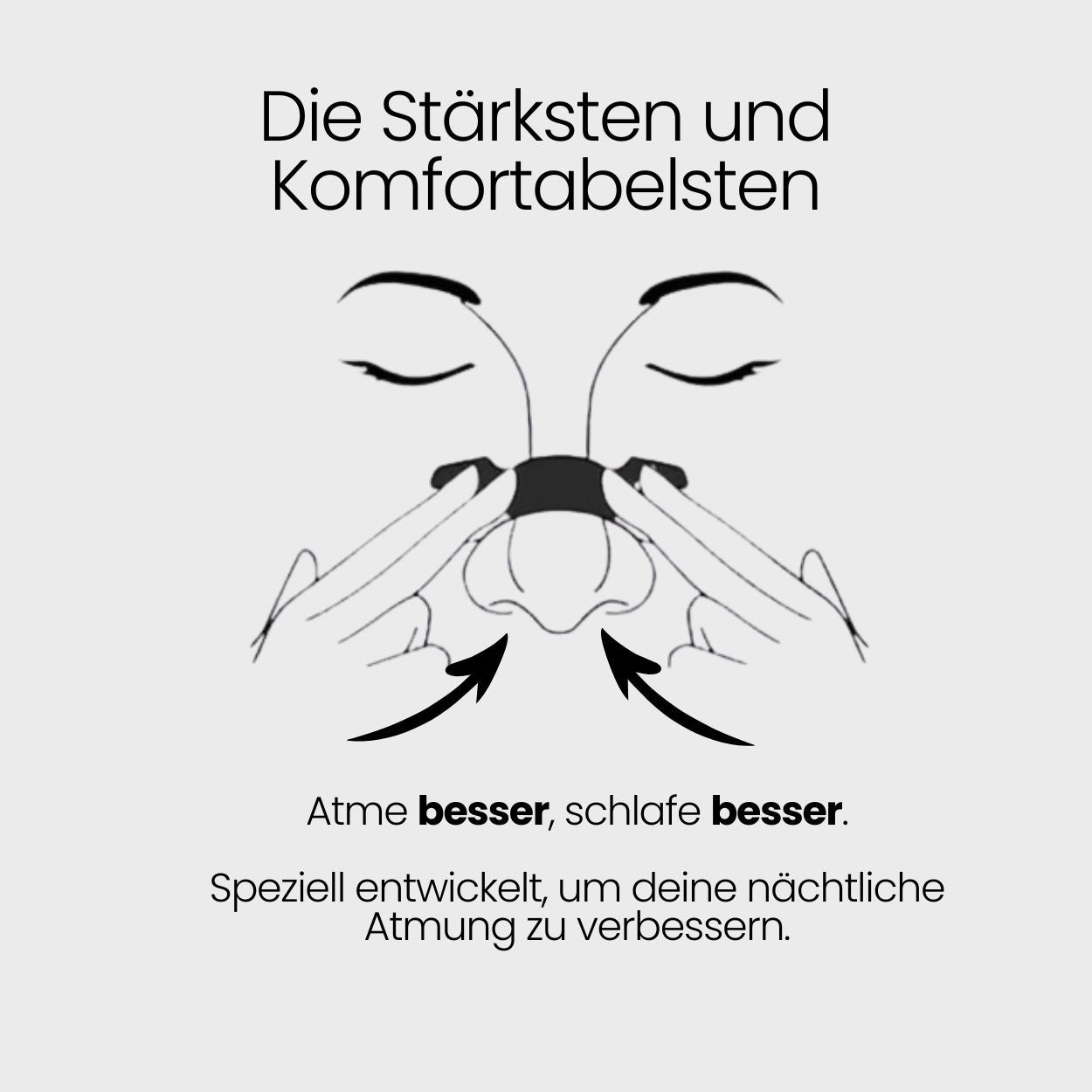 Anti-Schnarch Nasenstrips